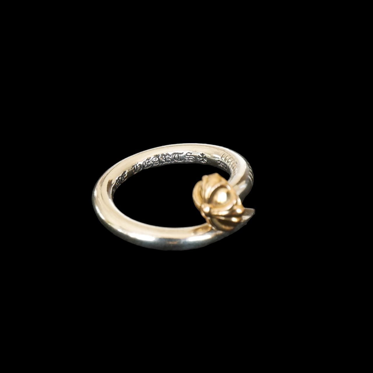 【希少・美品】クロムハーツ ネイルリング クロスボール 11号 希少・美品】クロムハーツ ネイルリング クロスボール 11号