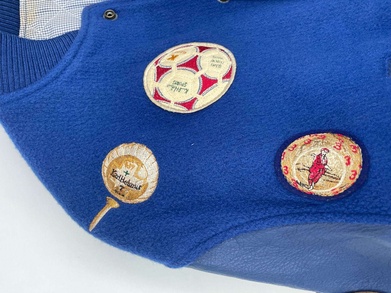 CS1935 カールヘルム スタジャン 90s フルデコ 10thアニバーサリー 袖