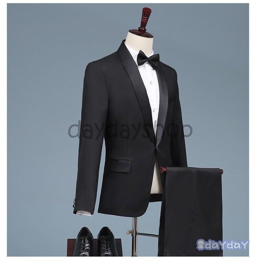 Sov. ダブルスタンダード スーツ テーラードジャケット リボン