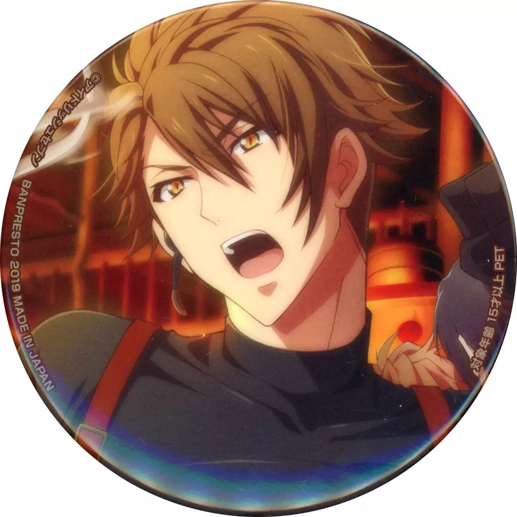 中古】バッジ・ビンズ J.十龍之介(トリガー警察/SSR) 缶バッジ ～警察