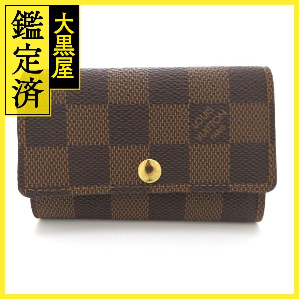 LOUIS VUITTON ルイヴィトン 6連 キーケース ミュルティクレ6 ダミエ