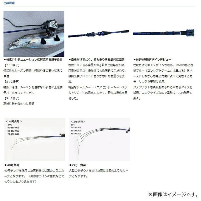 ダイワ 極鋭タチウオテンヤSP AGS 73-190 | 釣具 釣り