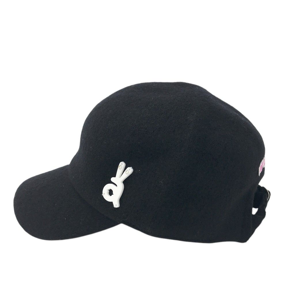 ARCHIVIO アルチビオ ウールキャップ ブラック系 240101512774 ゴルフウェア ストスト