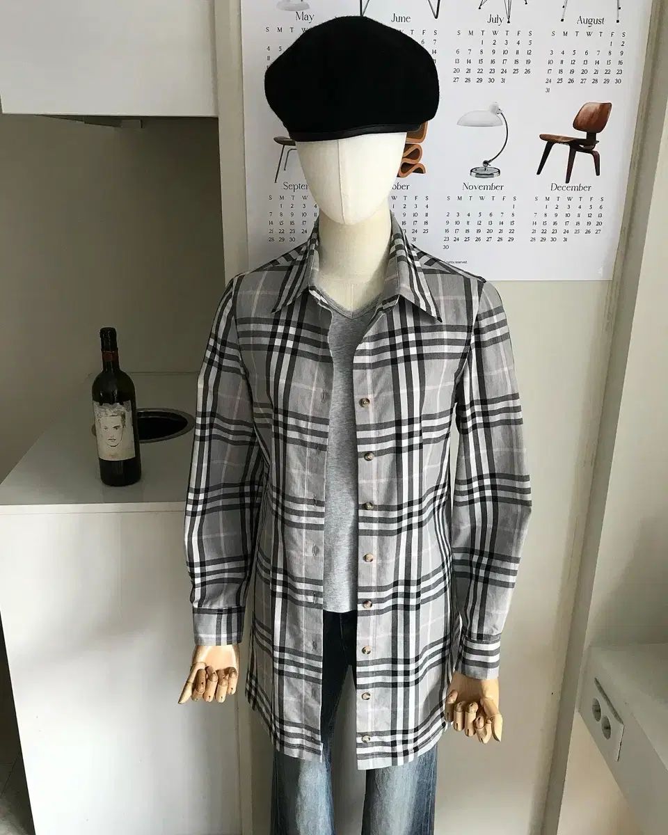 BURBERRY　バーバリー　ミニワンピース　8Y BURBERRY(バーバリー ) チェック シャツ ミニ ワンピース BURBERRY