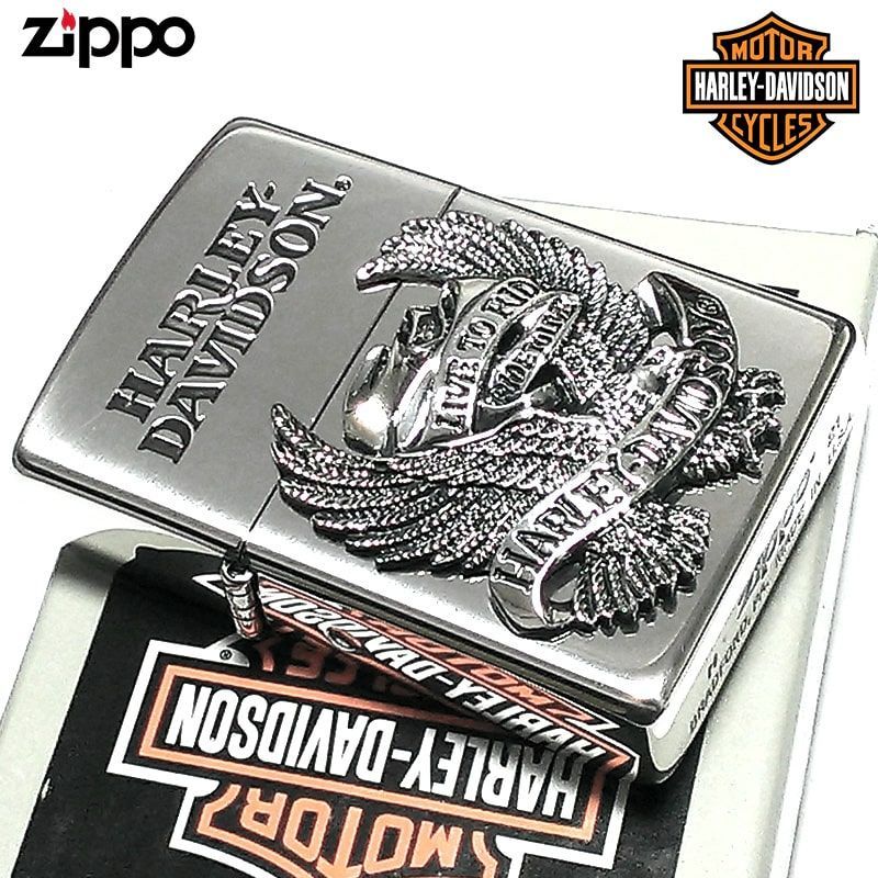 ZIPPO ハーレー ダビッドソン ジッポ ライター シルバー ビッグ