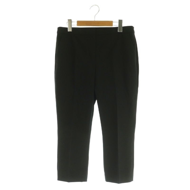 新品 Theory セオリー テーパードパンツ クロップドパンツ ストレッチ 黒 セオリー Theory EASY CAPRI ECO NEW BISTRETCH クロップド