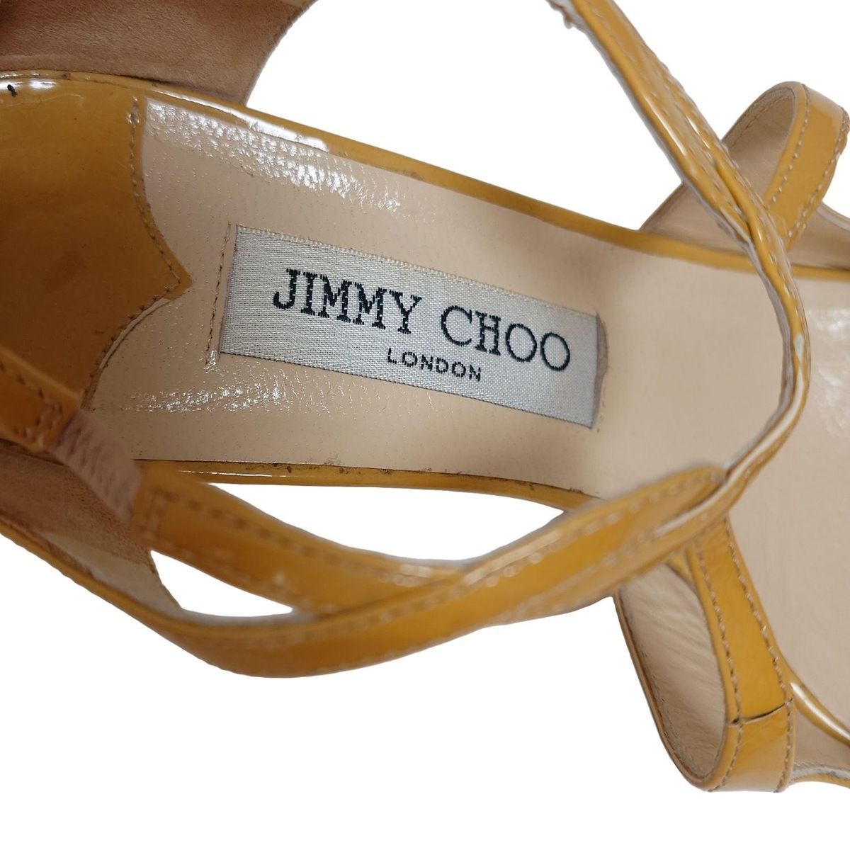 JIMMY CHOO(ジミーチュウ) パンプス 37 レディース - ベージュ JIMMY CHOO(ジミーチュウ) パンプス 37 レディース - ベージュ