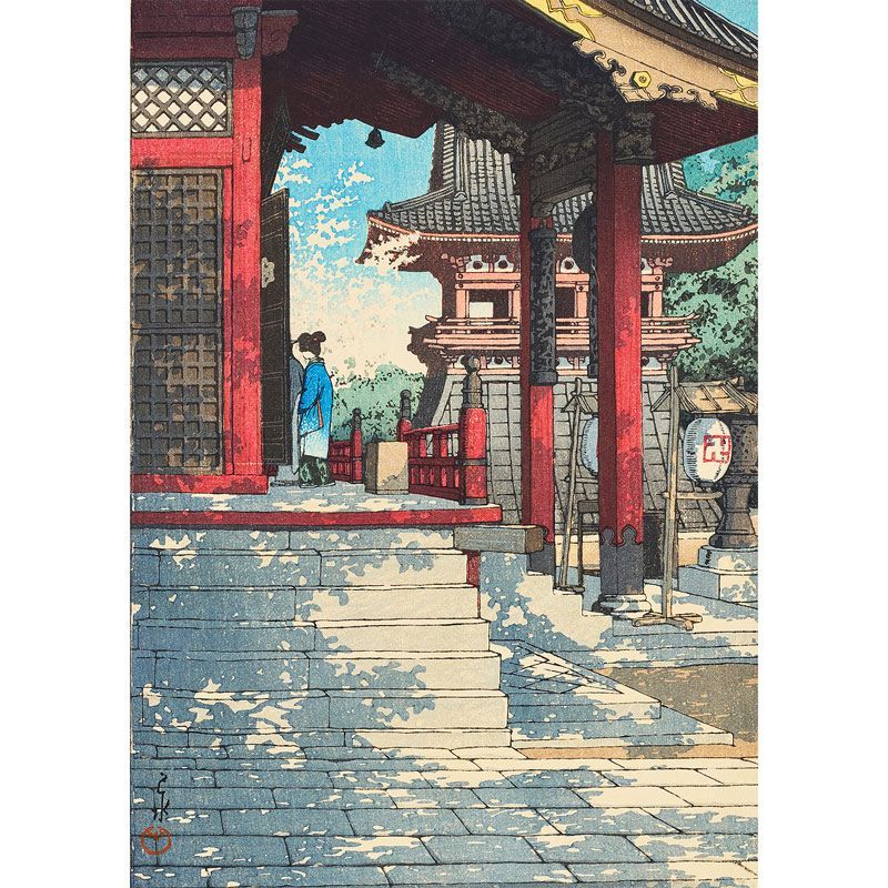 お得セット A2サイズ 川瀬巴水 川瀬巴 アートポスター 目黒不動堂 ポスター 絵画