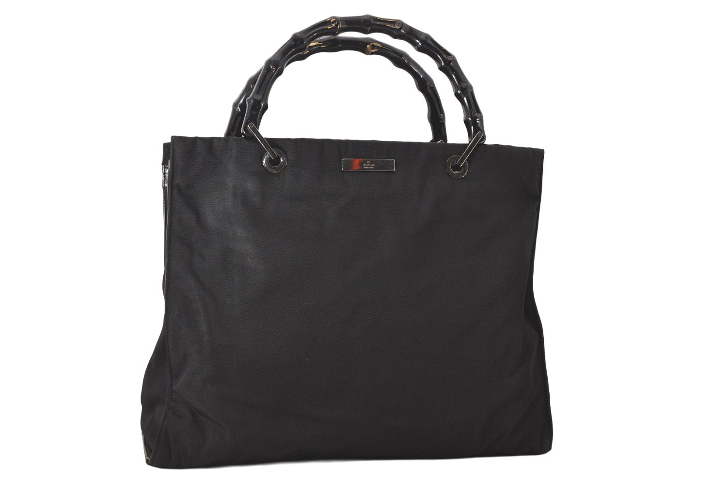 美品　GUCCI　グッチ　バンブー　トートバッグ　ナイロン　ブラック　大容量 楽天市場】グッチ トートバッグ GUCCI ナイロングッチシマ