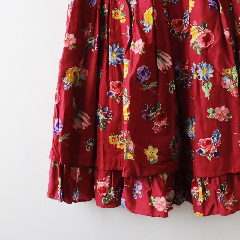 ジェーンマープル Jane Marple 美品 2020SS Flower market ダブル 