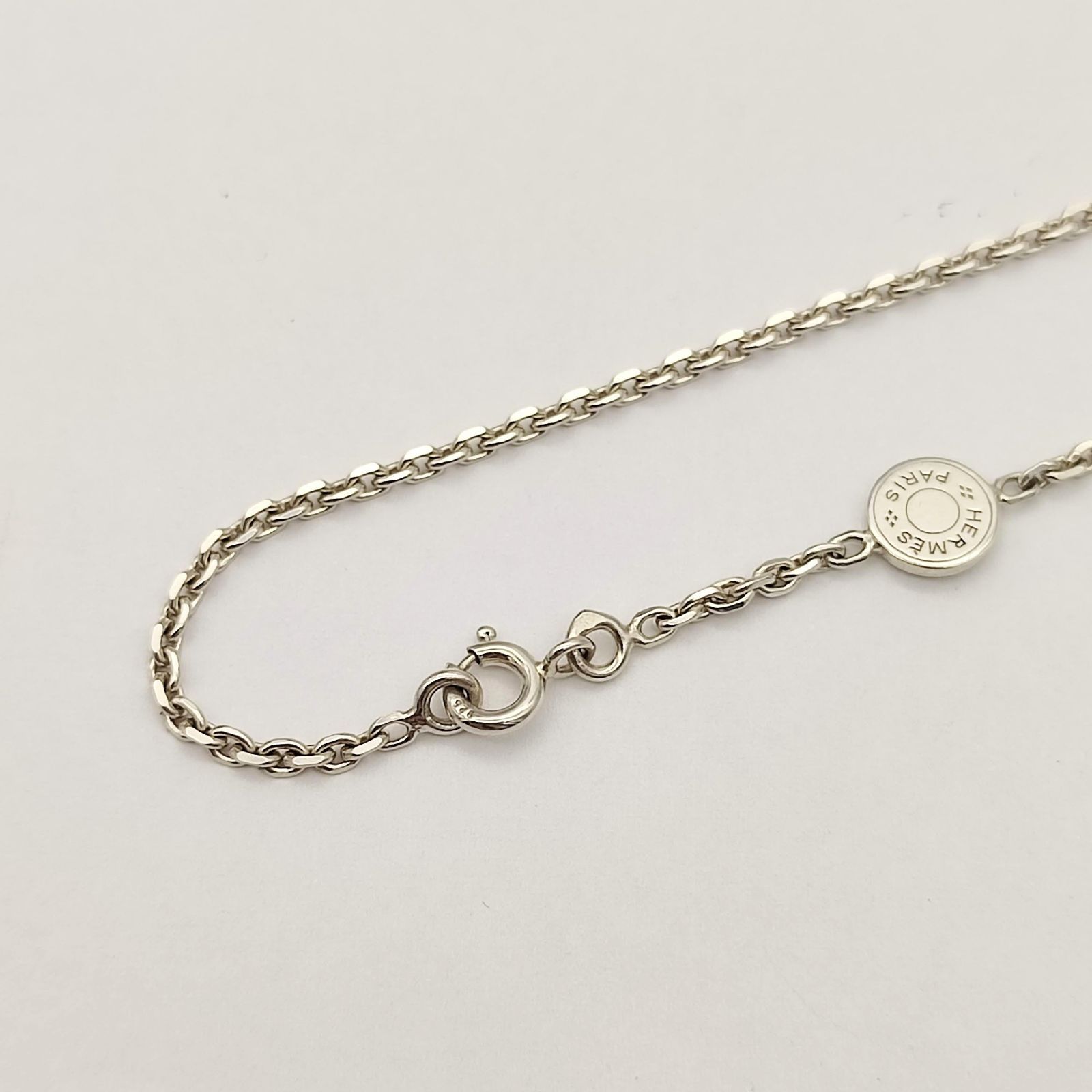 美品】HERMES エルメス セリエチェーンネックレス SILVER