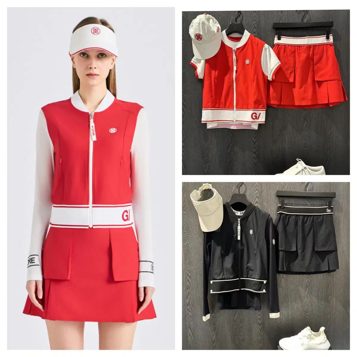 レディースゴルフウェア G/FORE(ジーフォア) ジップアップ ベスト G