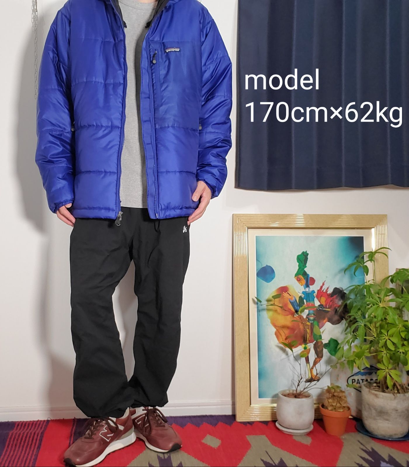 Patagoniaパタゴニア□美品 04年 DAS parka L セイロンブルー