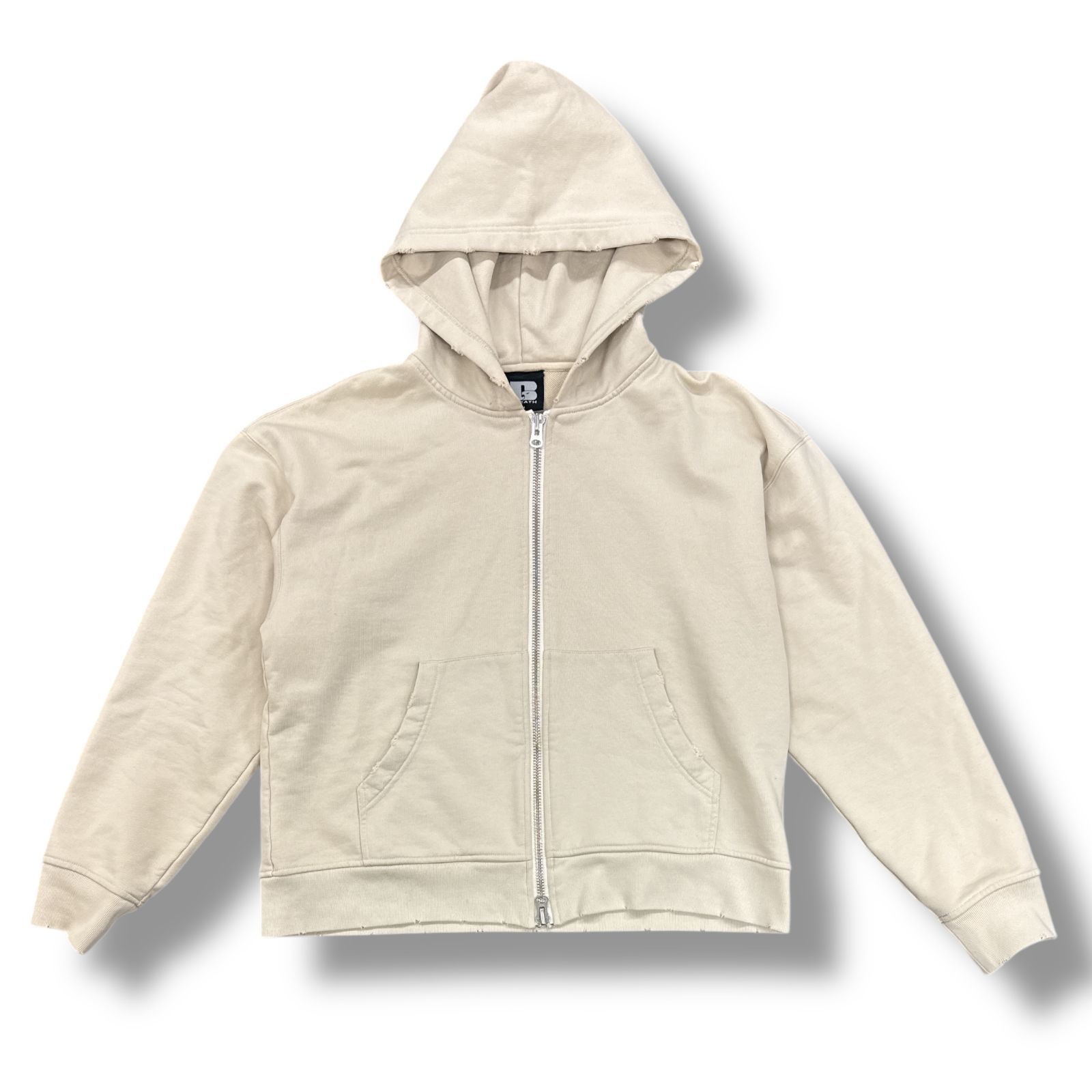 BREATH BREATH NEWRICH SHORT FULL ZIP HOODIE ジップパーカー 