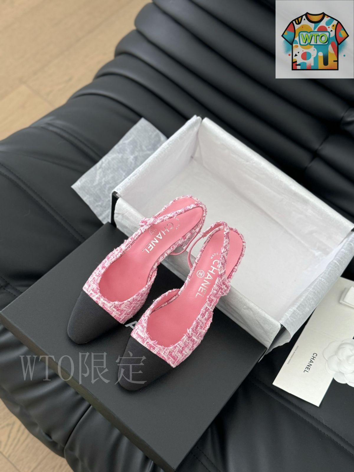 CHANEL シャネル　スリングバック　サンダル　シューズ　ピンク　百々千晴 パンプス、スリングバック - シューズ — ファッション | CHANEL