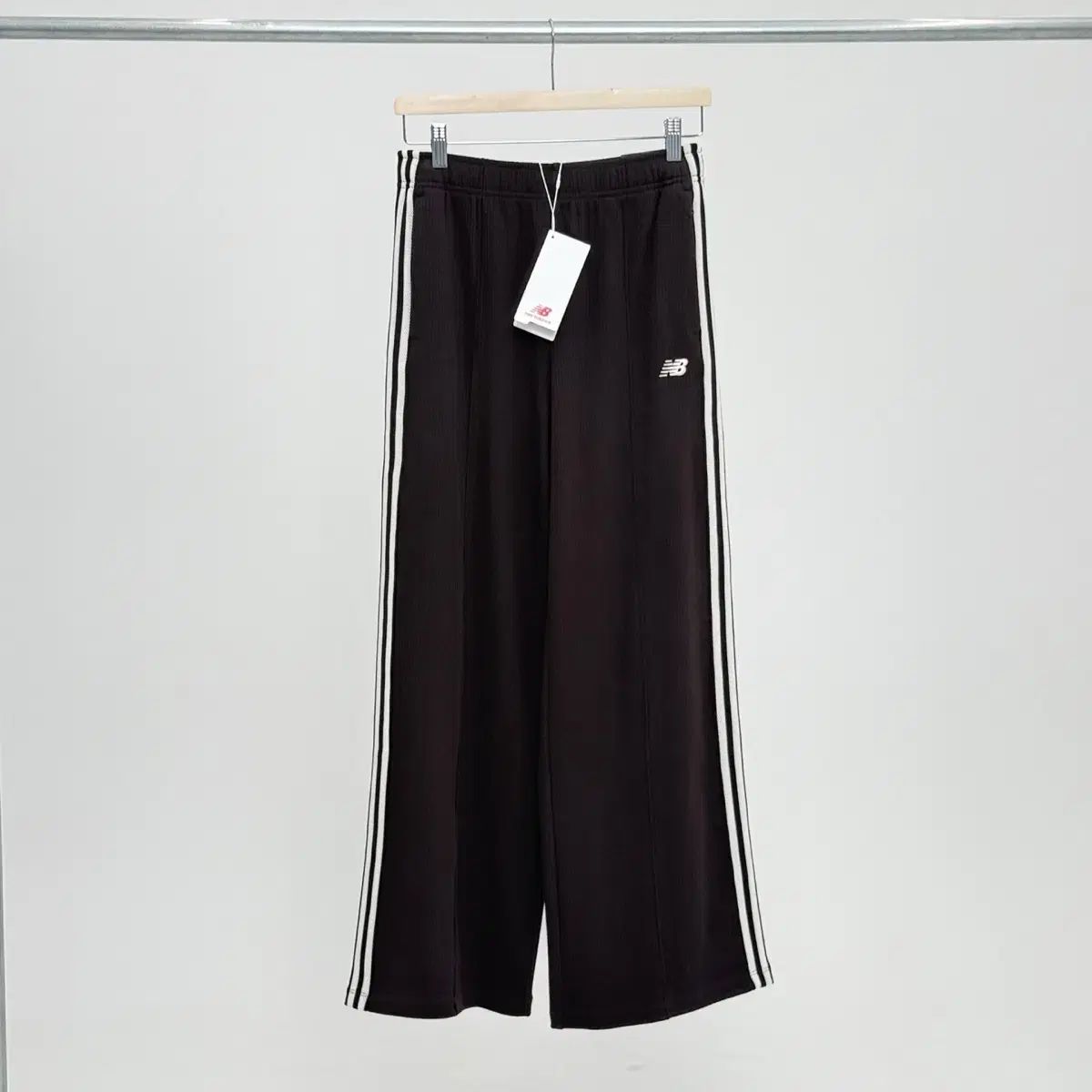 New Balance ニューバランス WOMEN トラック リブ ワイドパンツ M 茶色 USTAUSTRALIA_COM_AU