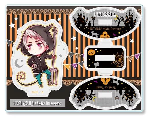 アクリルスタンド アクリルパネル プロイセン ハロウィン ゆらっとアクリルフィギュア Ver.2 ヘタリア Axis Powers