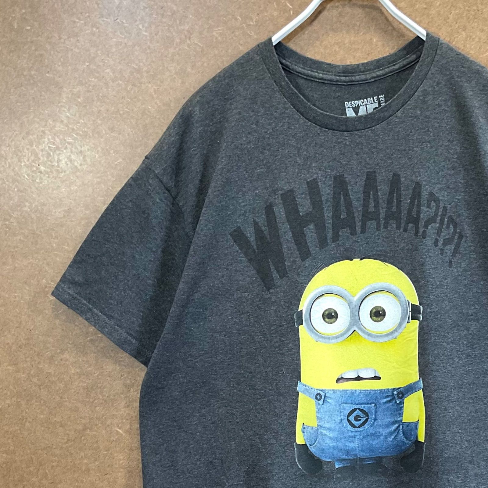 US古着 ミニオンMINION デイブ 怪盗グルー ムービー ビッグサイズ半袖t