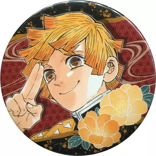 中古】バッジ・ピンズ(キャラクター) 我妻善逸 「鬼滅の刃 ジャンプ
