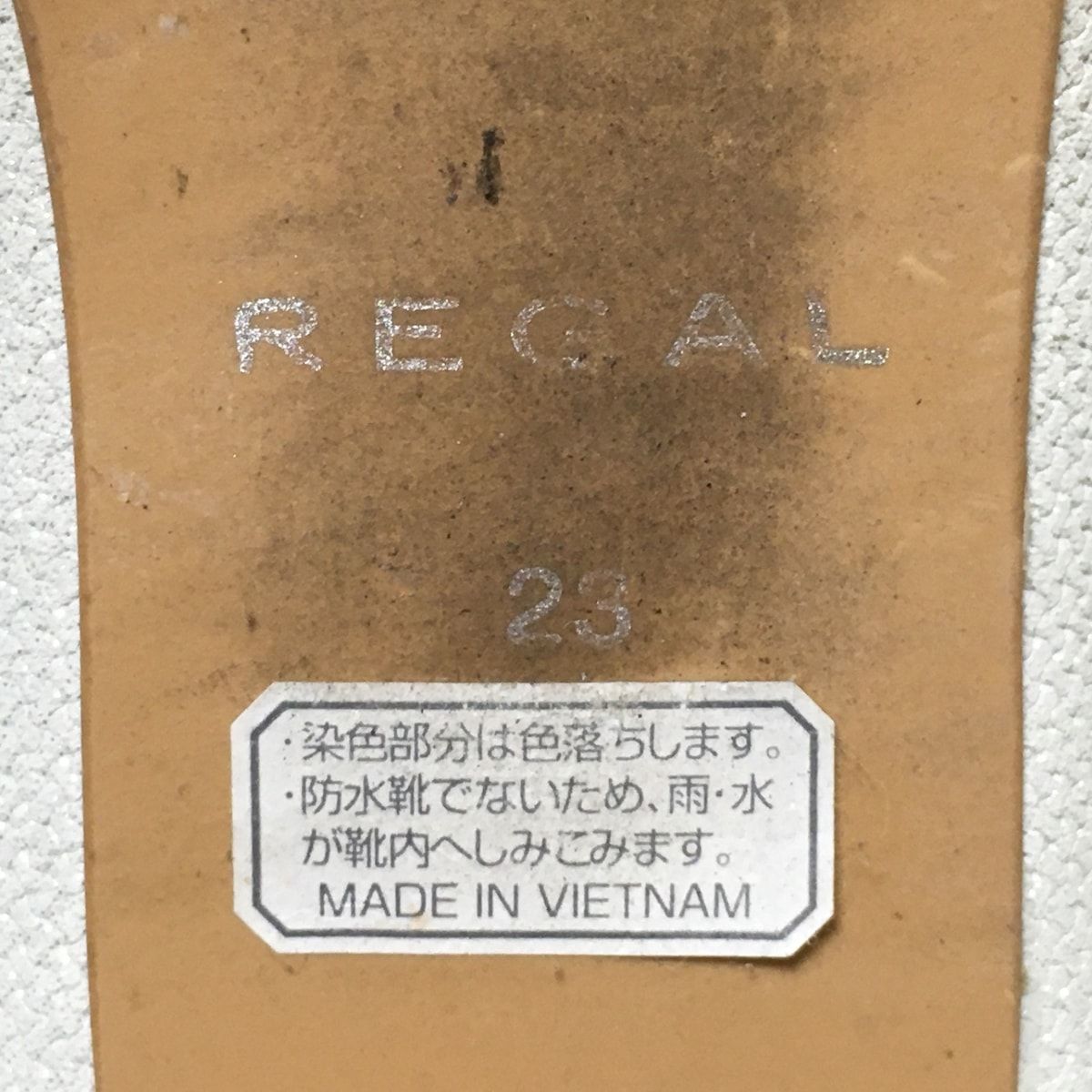 REGAL(リーガル) フラットシューズ 23 レディース - ライトグレー