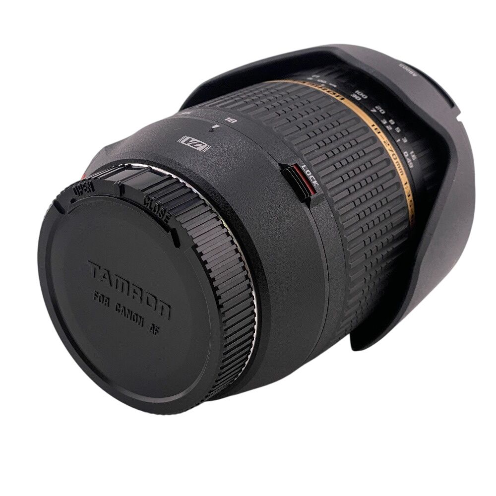５％OFF フォロワークーポン TAMRON タムロン B008E オートフォーカス キャノン用 18-270mm 1 3.5-6.3 EFマウント カメラ Di2 交換レンズ ブラック ユニセックス