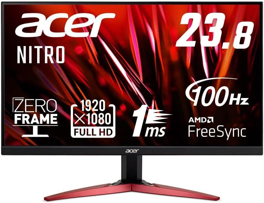 Acer ゲーミングモニター Nitro KG241YHbmiix | www.piazzagrande.it