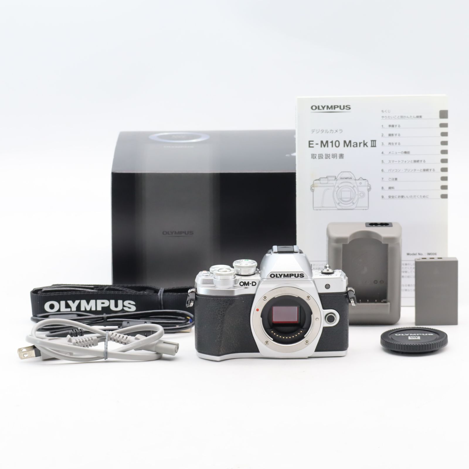 新品同様3155ショット！□ほぼ新品□ OLYMPUS OM-D E-M10 MarkIII 