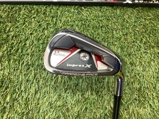 ヤマハ inpres X D BLACK 2010 8S アイアンセット IR TBX-510i フレックスR メンズ 男性用 右利き 右用 Cランク ゴルフクラブ