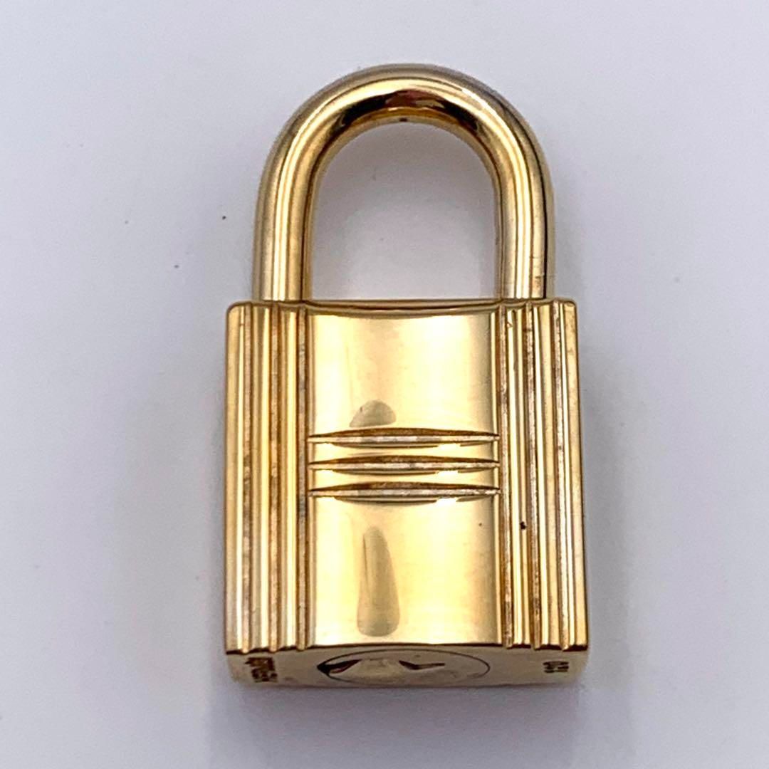 HERMES エルメス カデナ 24Kメッキ No.121 121番 鍵付き