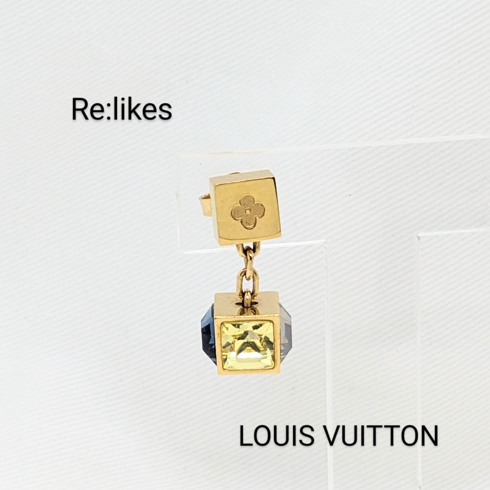 LOUISVUITTON ブークル ドレイユ ギャンブル ピアス ３個セット