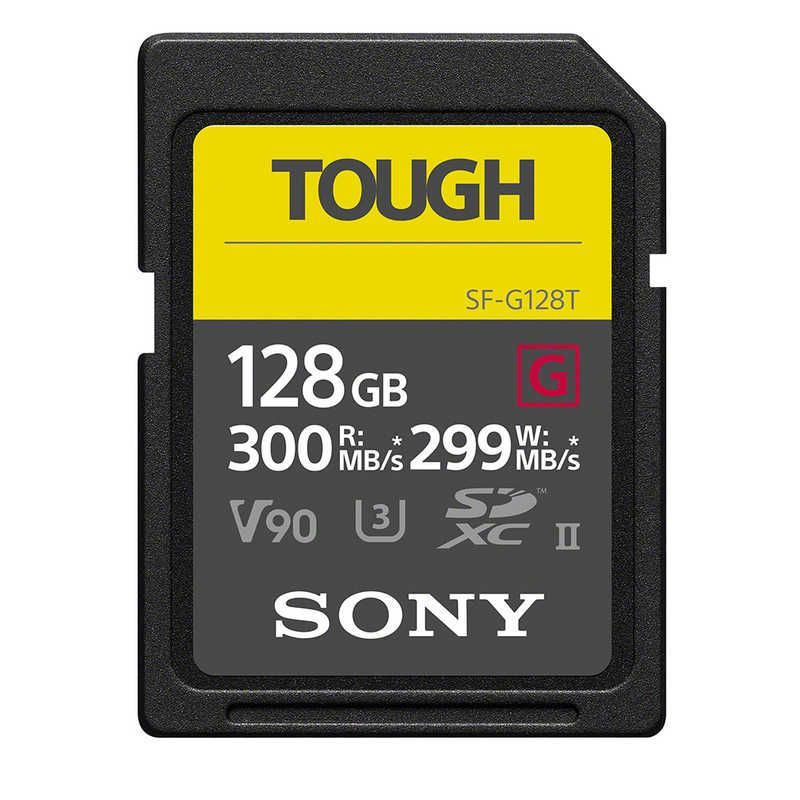 未開梱 ソニー SONY SDXCカード TOUGH タフ SF-Gシリーズ Class10|128GB SF-G128T