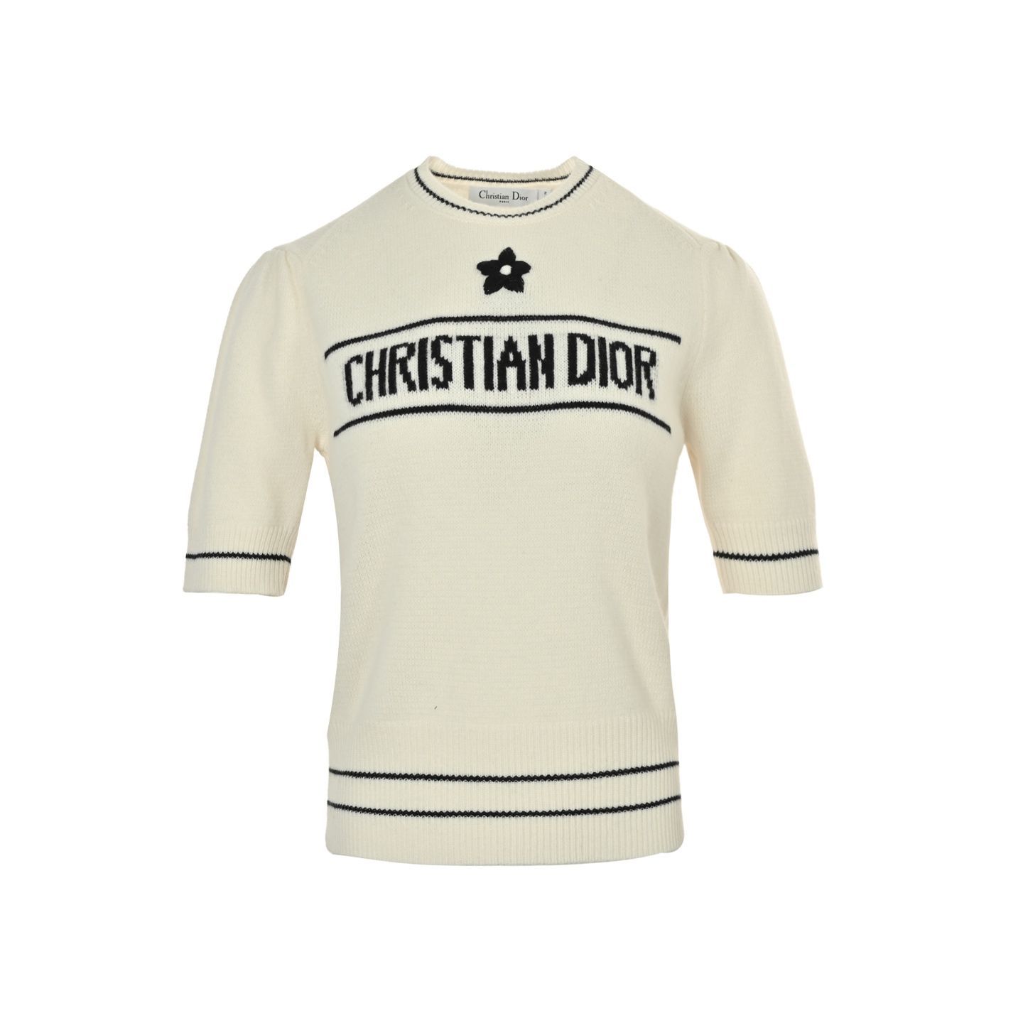 Christian Dior ロゴニットシャツ Christian Dior ロゴニットシャツ
