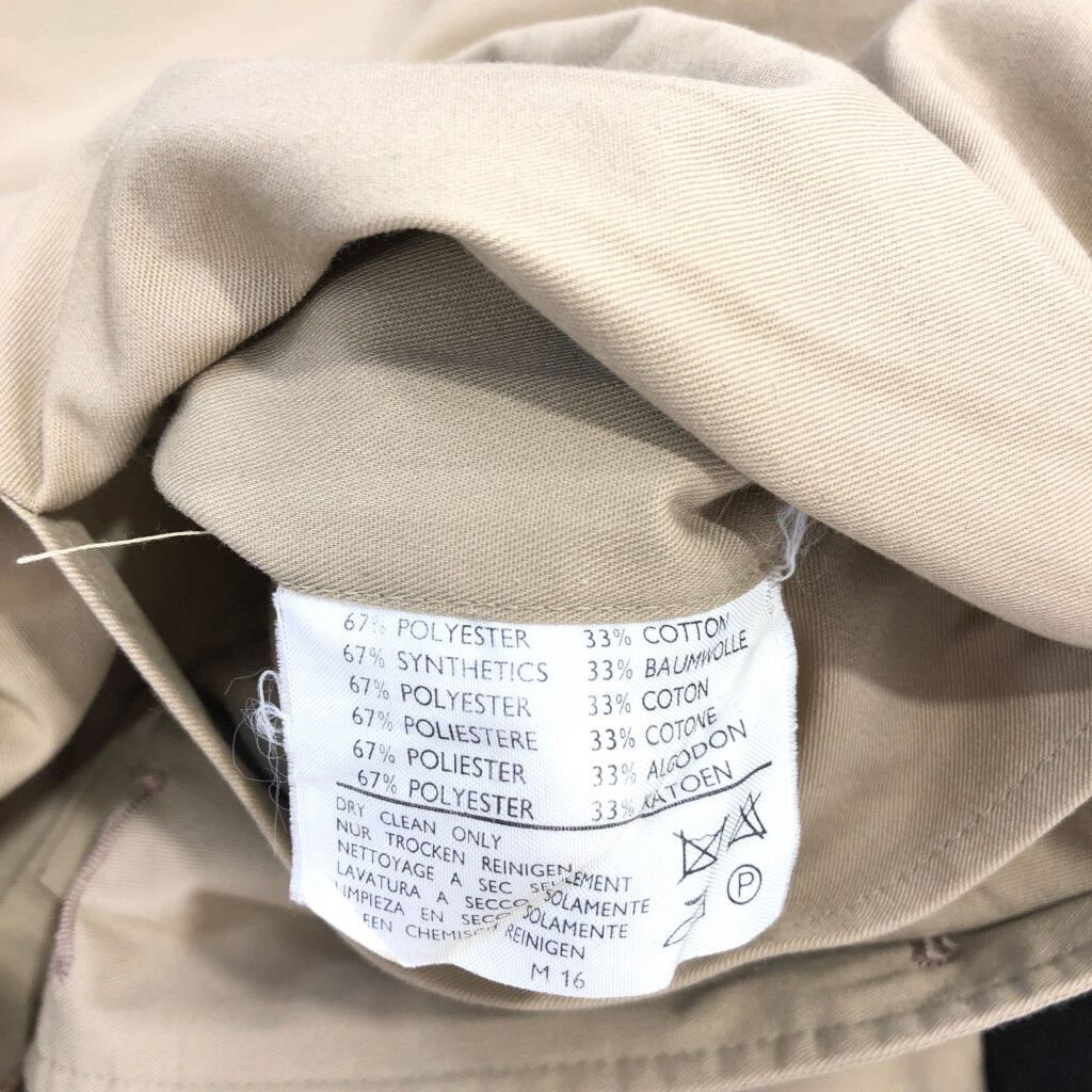 80年代 イングランド製 Aquascutum アクアスキュータム トレンチコート  