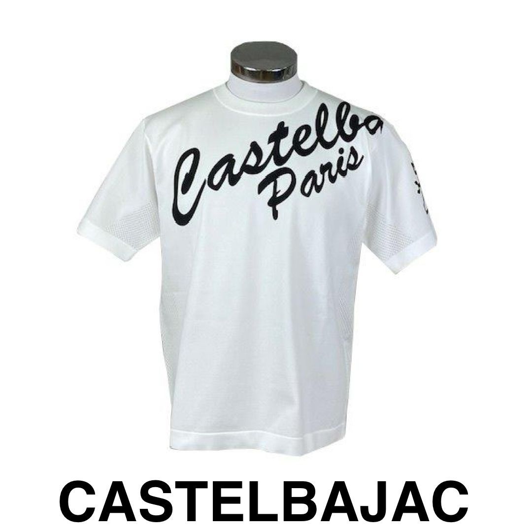 30％OFFカステルバジャックCASTELBAJAC半袖ニットTシャツ7214262105-1シロ