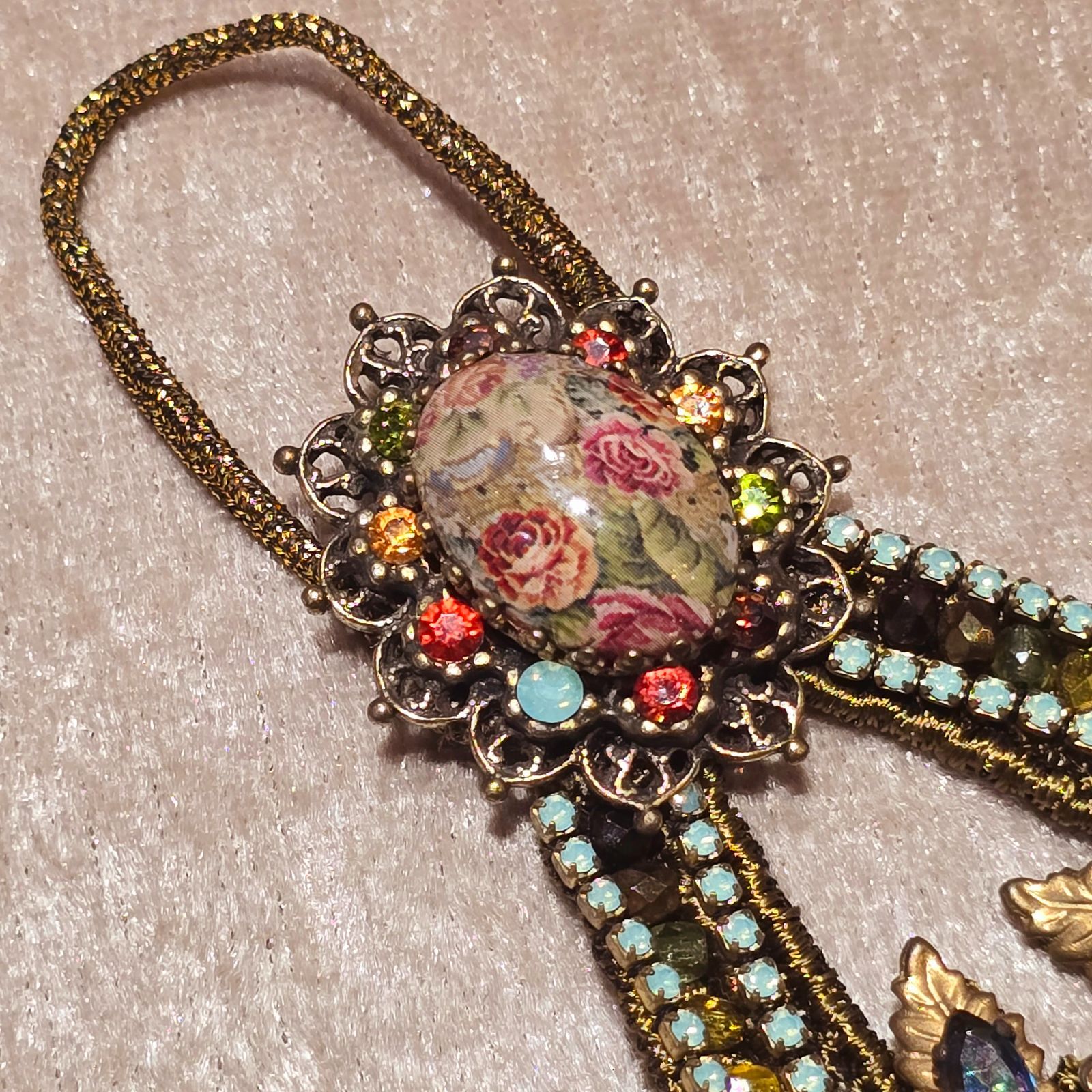 ミハエルネグリン☆アンティークのようなかわいいピクチャーリング ミハエルネグリン（Michal Negrin）リング 希少なアンティーク
