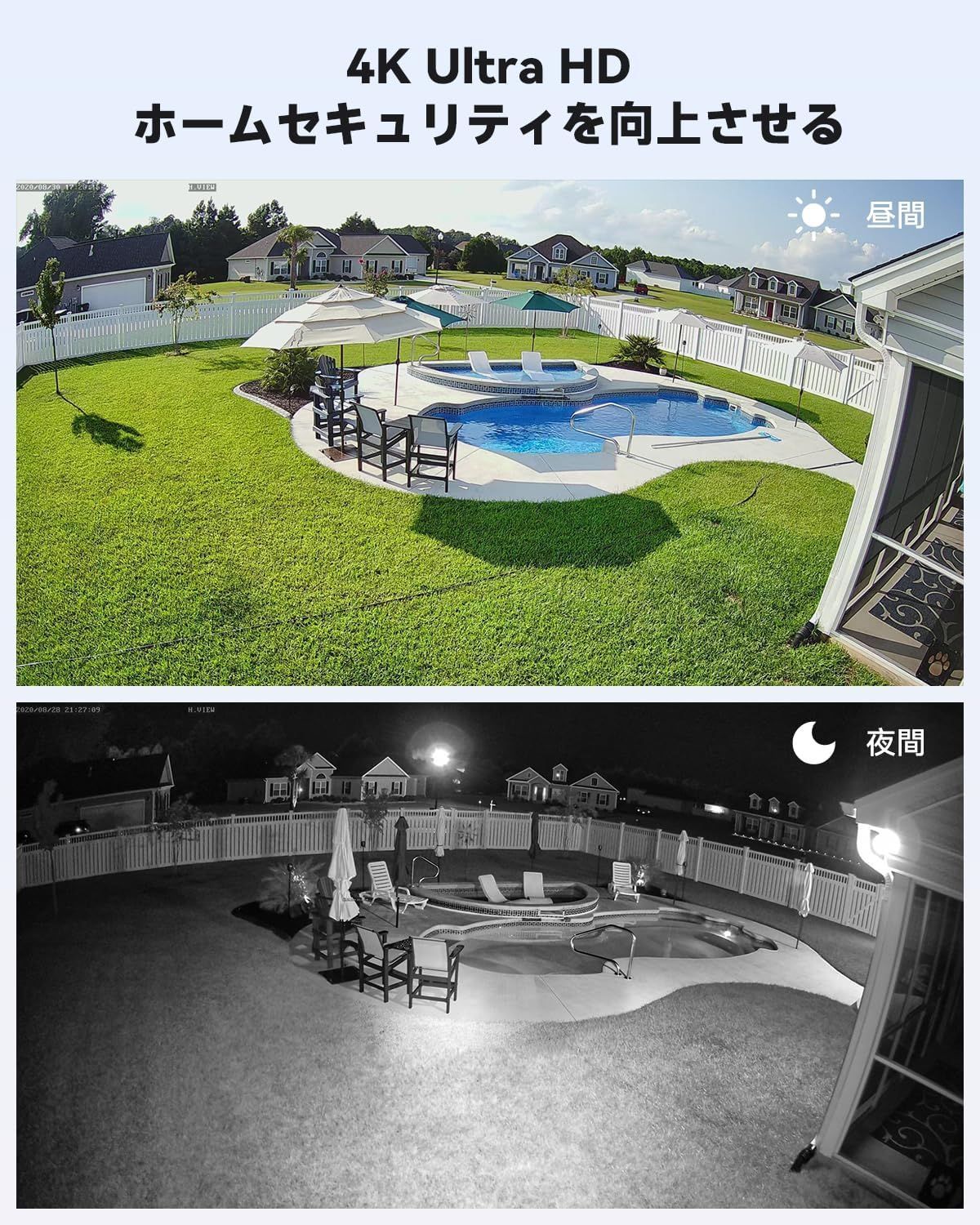 防犯カメラ 8台セット