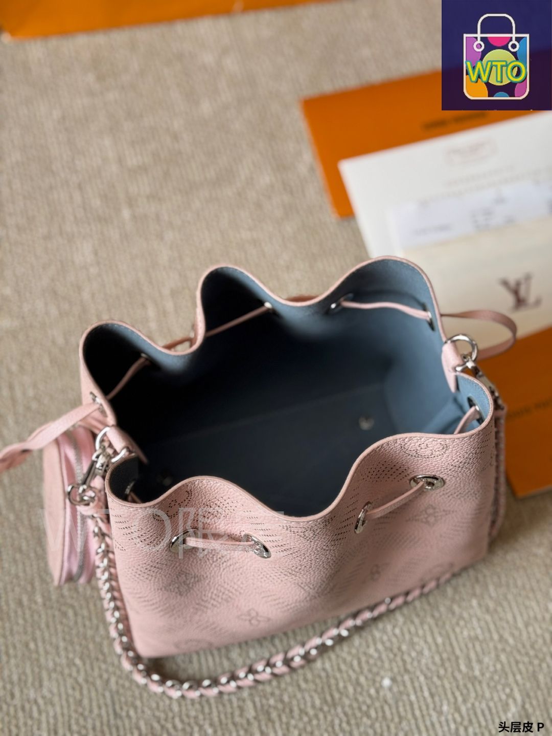 ルイヴィトン BELLA バケットバッグ カーフスキン 今日特価】Louis Vuitton High Version Bella Bucket Bag / ルイ