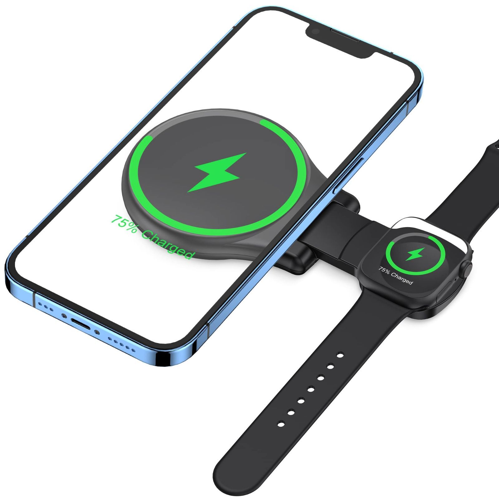 人気商品】KINIVA ワイヤレス充電器 Apple Watch 充電器 MagSafe充電