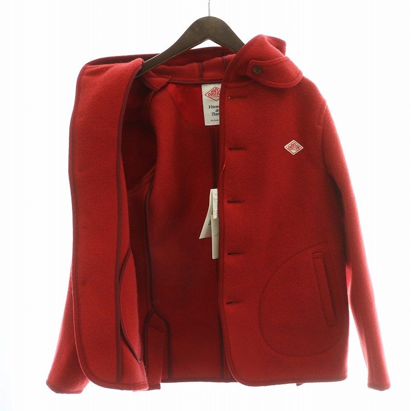 DANTON　 ウール　フードジャケット ダントン DANTON ウールモッサシングルジャケット フード付き