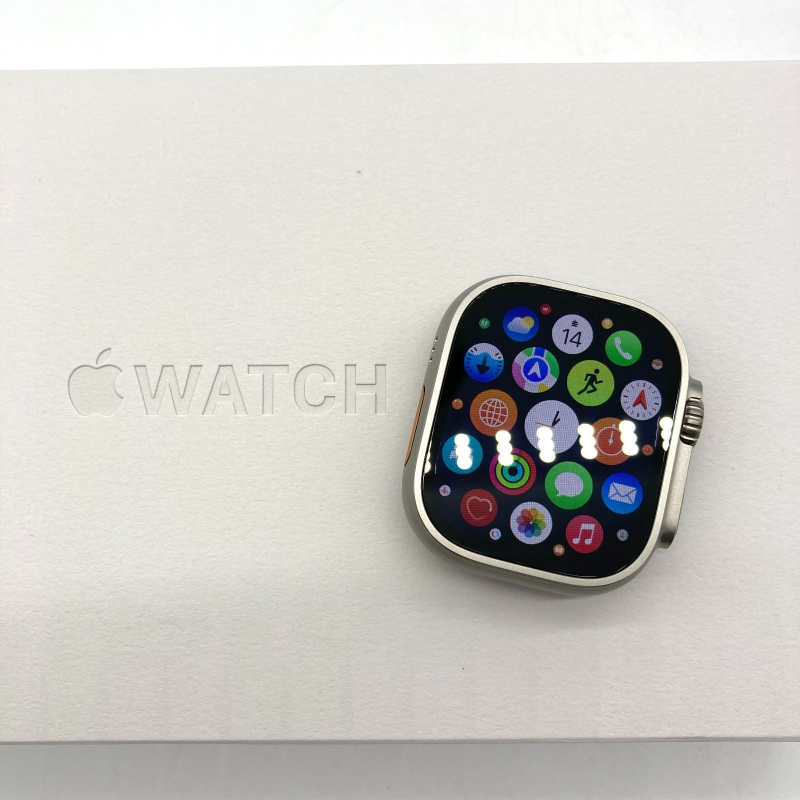 ▽【Aランク】AppleWatch Ultra 49mm Cellularモデル チタニウムケース