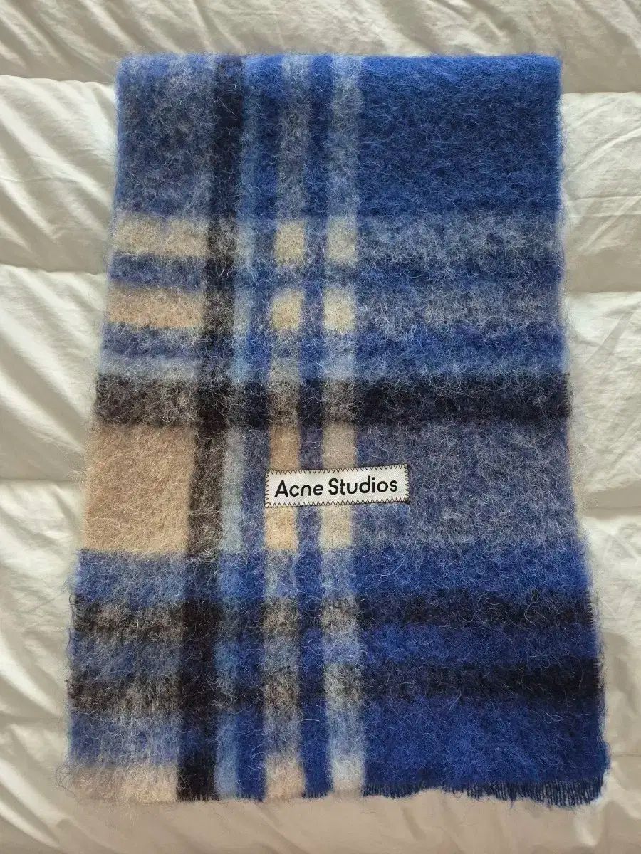 極美品♡エルメス マフラー カシミヤ100 バイカラー カザック 紺 赤