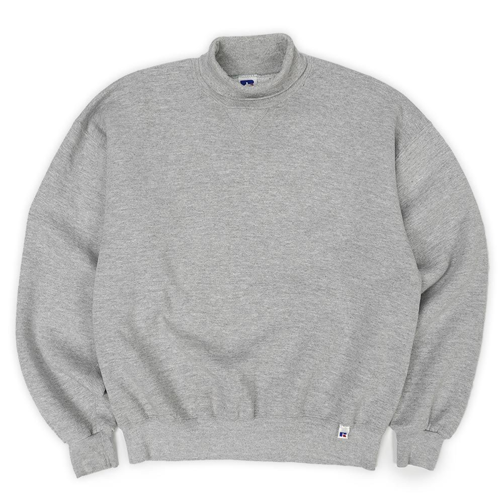 ラッセル RUSSELL 90s 90年代 タートルネック スウェット 前V ブランク 