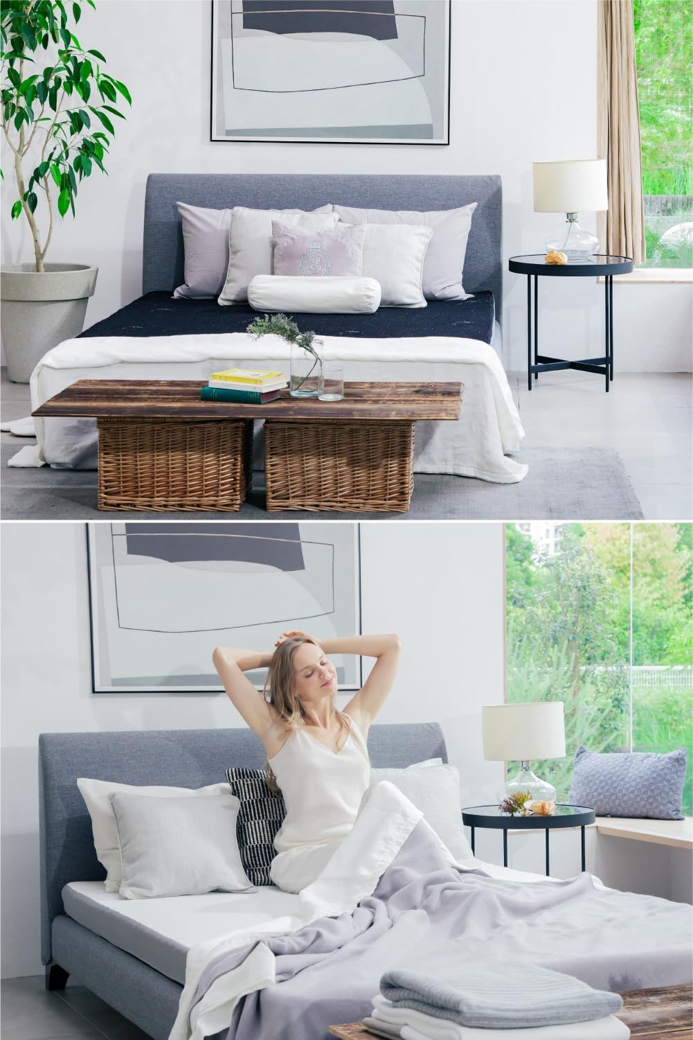 GOKUMIN マットレス 高反発 180N 250N 2層構造グランマットレス 厚さ10cm ストレート ベッドマット 敷布団 硬め 高反発マットレス 凸凹加工 高密度 34D 眠 シングル ブラック NEXPOTALLINN_EU