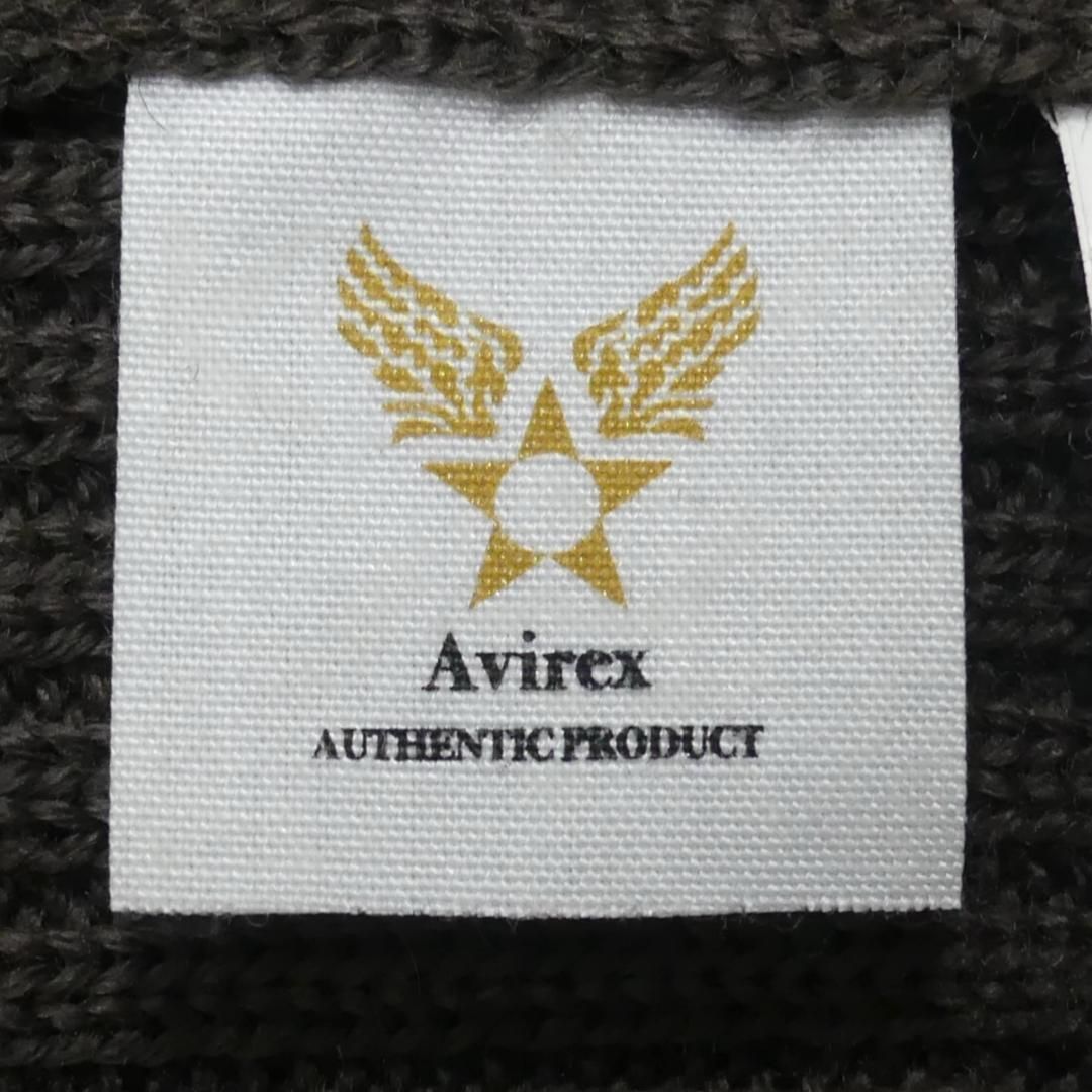 AVIREX アヴィレックス セーター ニット 古着 メンズ ウールNR3755