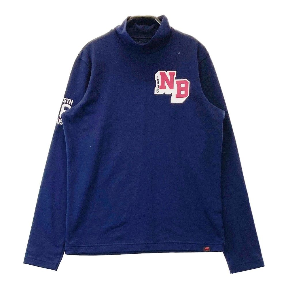 サイズ：2 NEW BALANCE GOLF ニューバランス  ハイネック 長袖Tシャツ  ネイビー系 [240101378828]# ゴルフウェア レディース ストスト