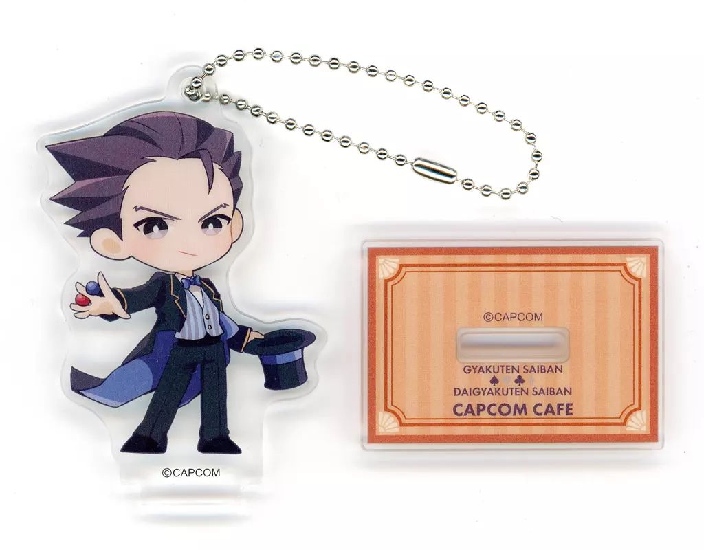 カプコンカフェ 逆転裁判 4th アクリルスタンドキーホルダー 成