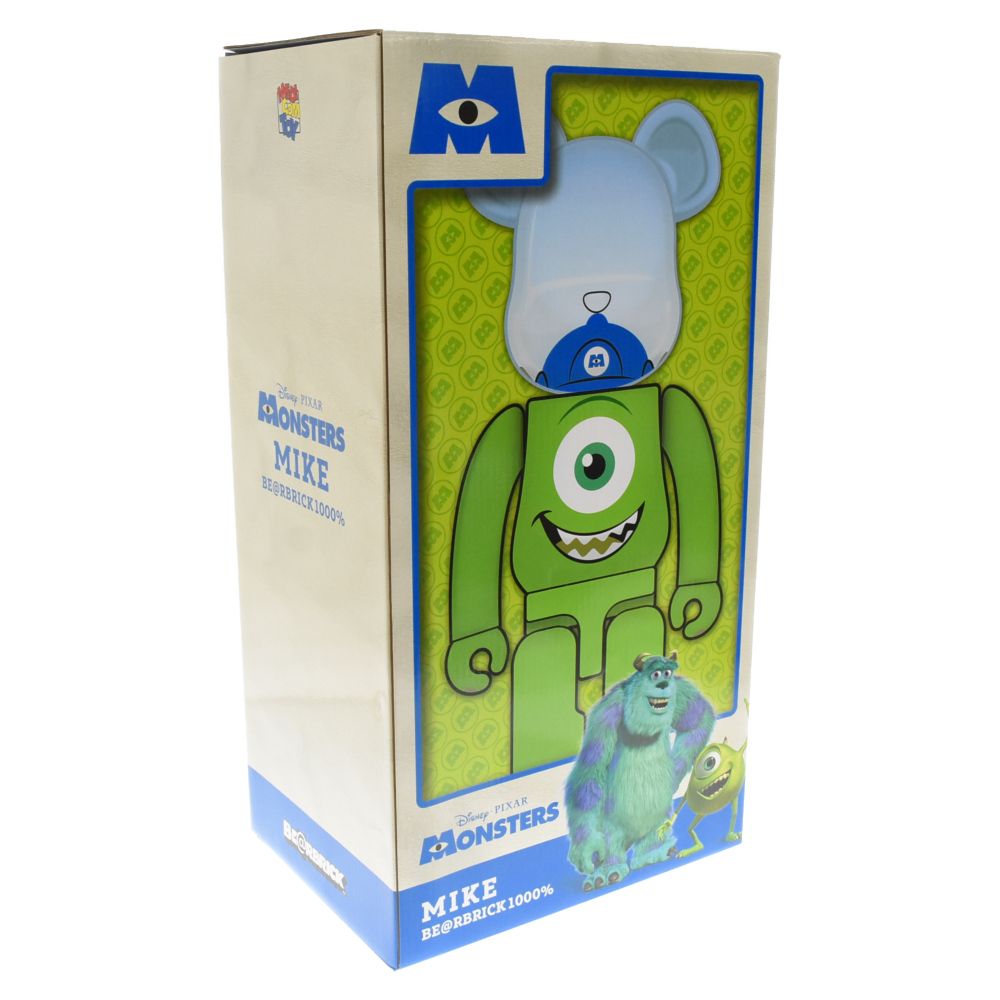 MEDICOM TOY (メディコムトイ) BE@RBRICK MONSTERS INC MIKE 1000% ベアブリック モンスターズインク  マイク 人形 フィギュア グリーン