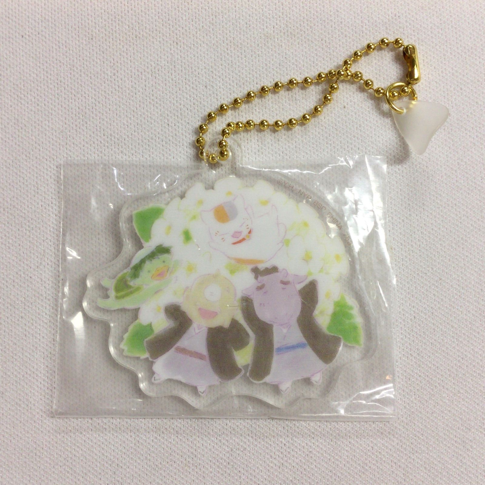 夏目友人帳　ニャンコ先生と花しらべ　お花のアクリルチャーム　全10種セット 7】 夏目友人帳 ニャンコ先生と花しらべ 友情 お花のアクリル