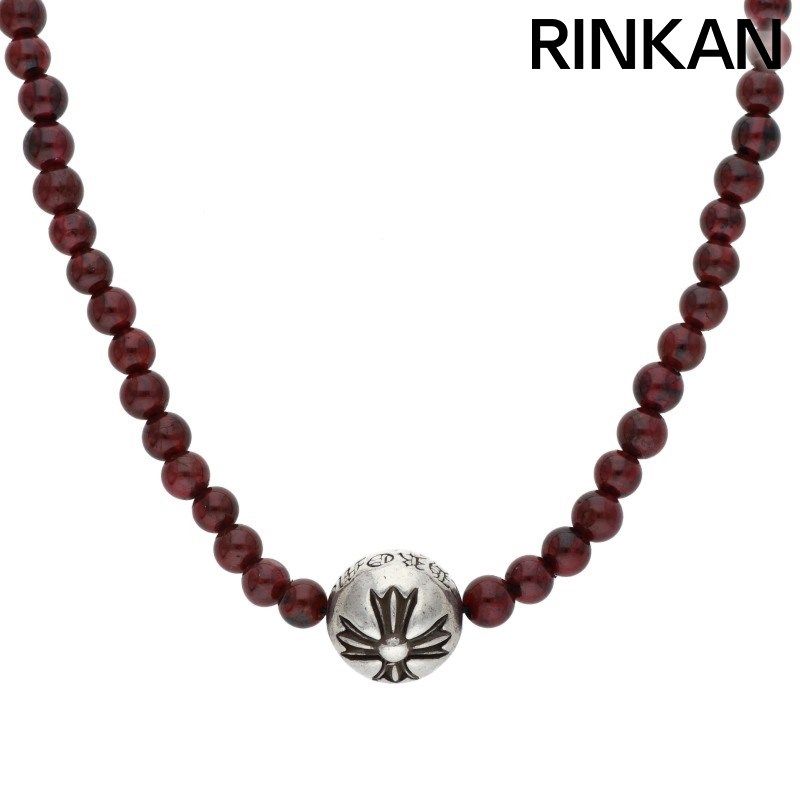 クロムハーツ 4mm BEAD 4mmビーズネックレス シルバーネックレス メンズ