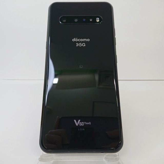 LG V60 ThinQ 5G L-51A docomo ザブラック 送料無料 本体 c02233